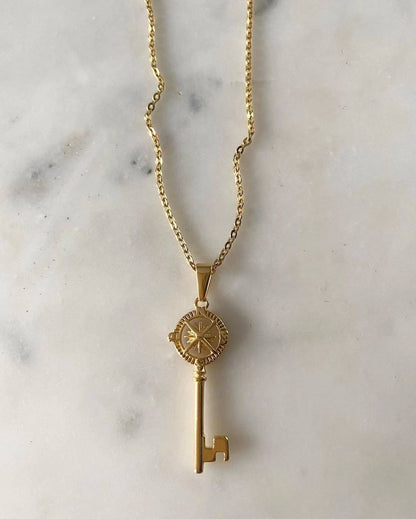 Nautical Key Necklace
