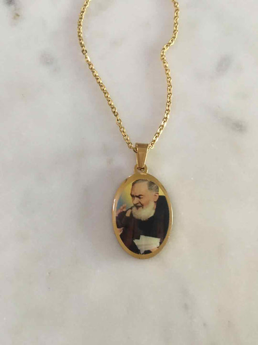 St. Pio 1 Pendant