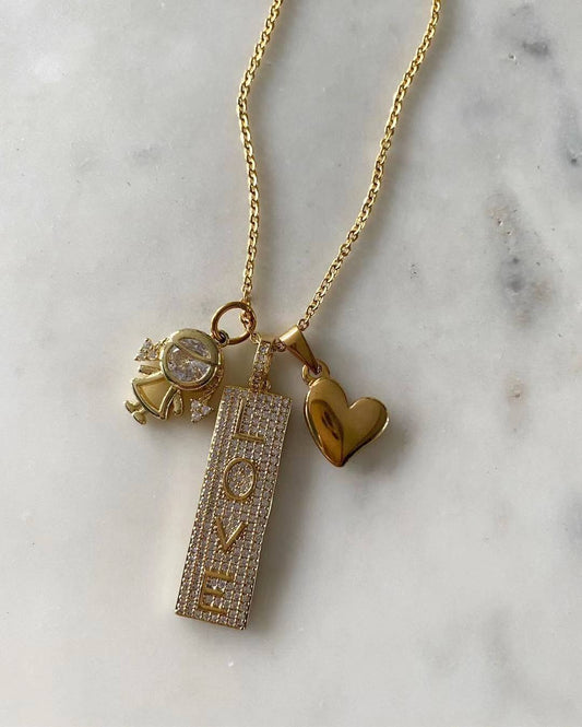 My Forever Love Trio Necklace