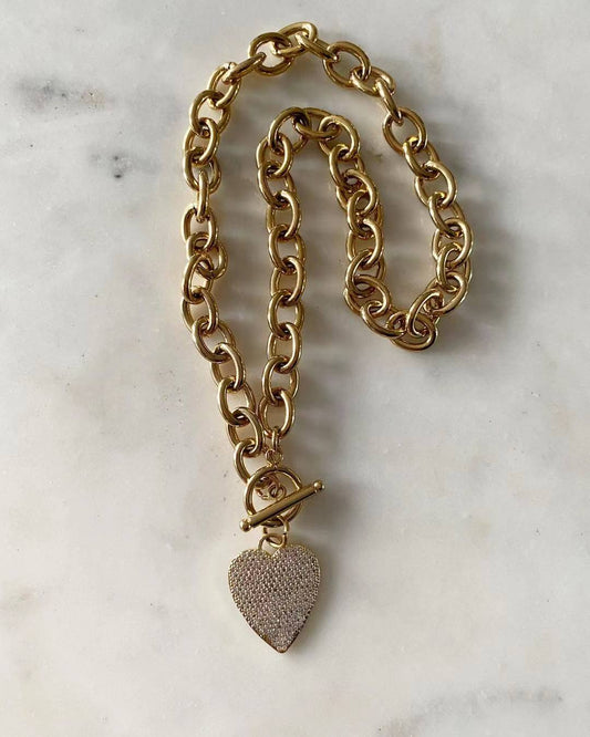 Amore Chunky Chain Necklace
