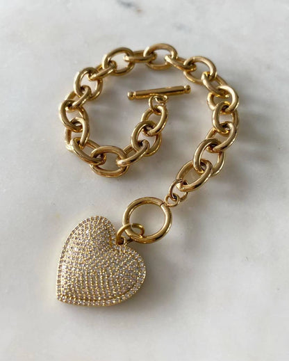 Lovestruck Chunky Chain Bracelet
