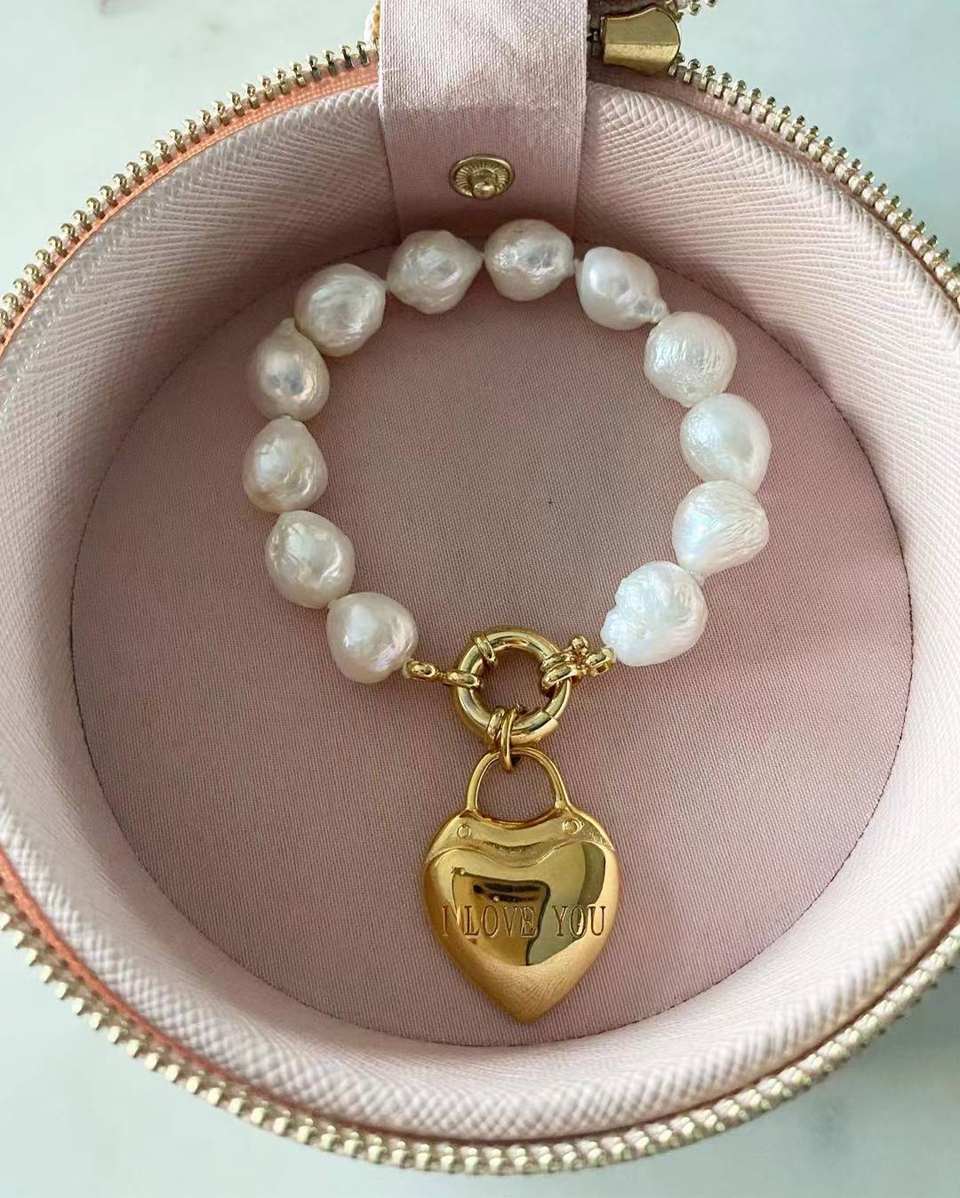 Love You Pearl Bracelet