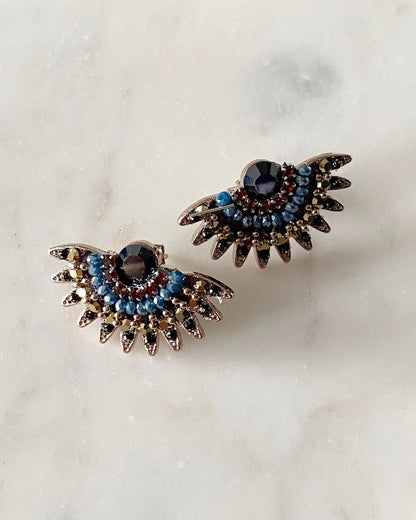 Afropavo Earrings